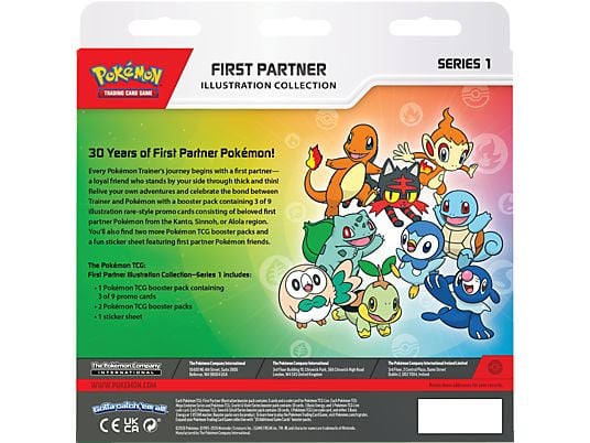 Pokémon TCG - First Partner Illustration Collection Series 1 - Afbeelding 2